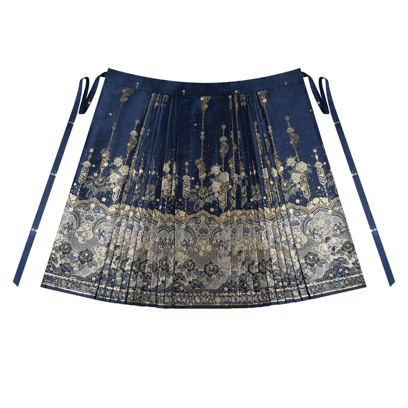 Horse Face Skirt 瓷染天香