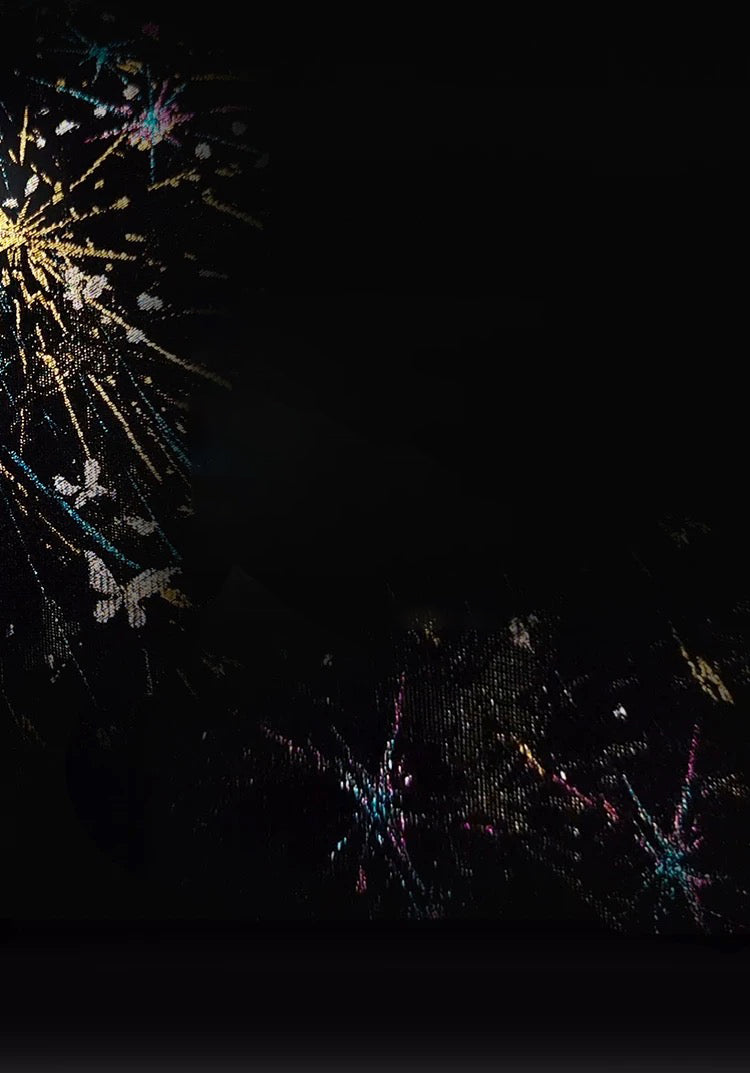 Horse Face Skirt-Fireworks