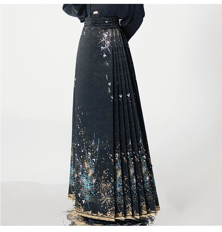 Horse Face Skirt-Fireworks