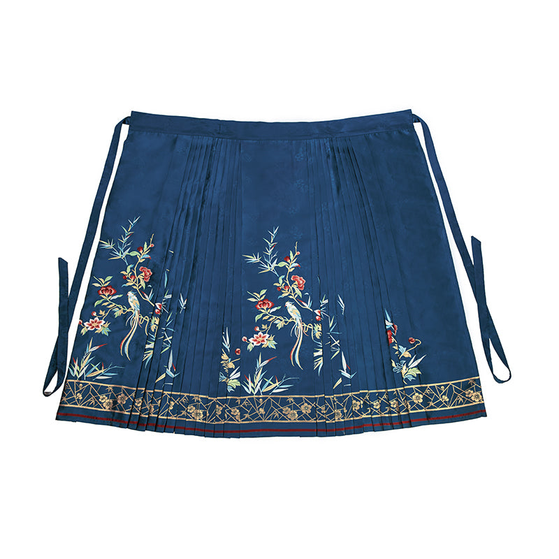 Horse Face Skirt 金绶竹