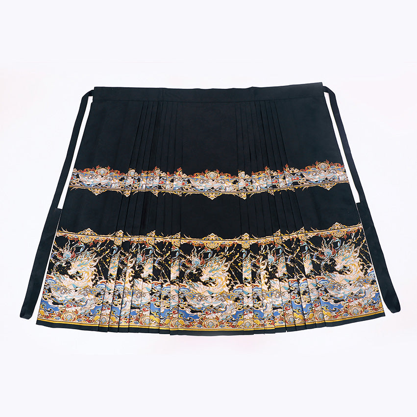 Horse Face Skirt-瑞龙见喜