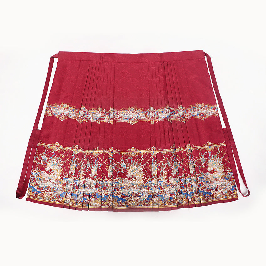 Horse Face Skirt-瑞龙见喜