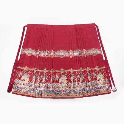 Horse Face Skirt-瑞龙见喜