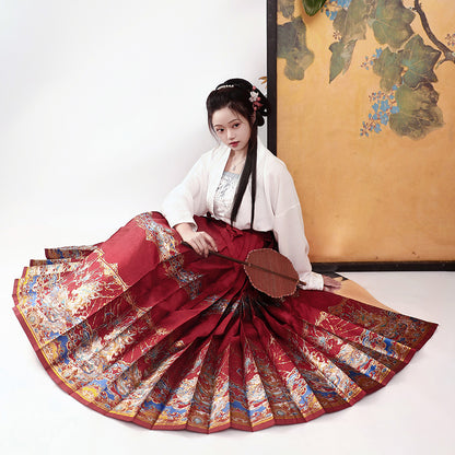 Horse Face Skirt-瑞龙见喜