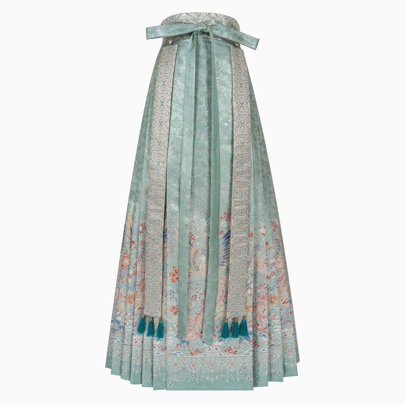 Horse Face Skirt 翠羽凤翎