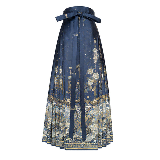 Horse Face Skirt 瓷染天香