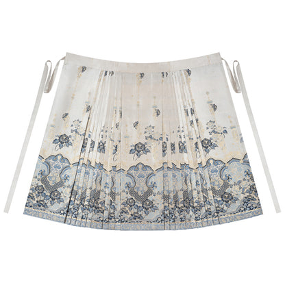 Horse Face Skirt 瓷染天香