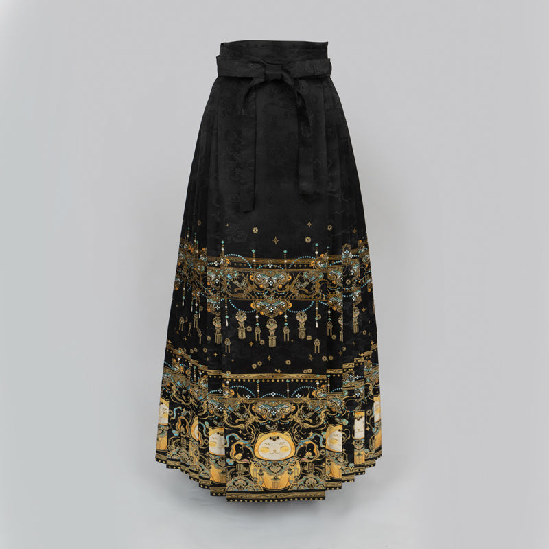 Horse Face Skirt 福禄猫