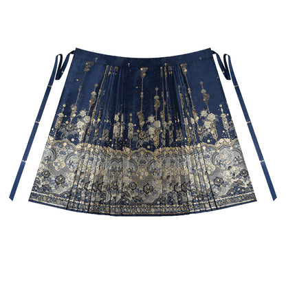 Horse Face Skirt 瓷染天香