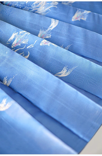 Horse Face Skirt-Ocean